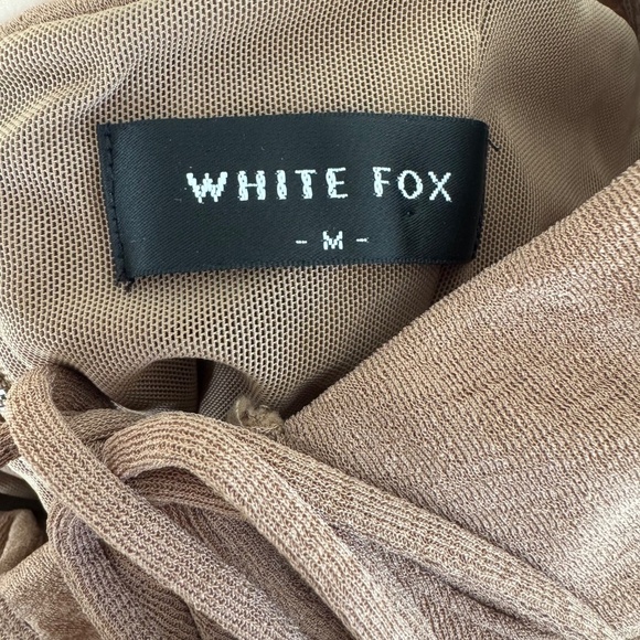 WHITE FOX Next To Me Long Sleeve Crop Mocha - Picture 6 of 7